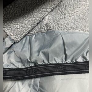 Gap kids cold control puffer coat black & gray